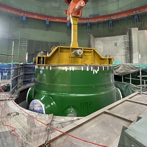 Reactor pressure vessel of Xudapu NPP Unit 4 has been installed in design position